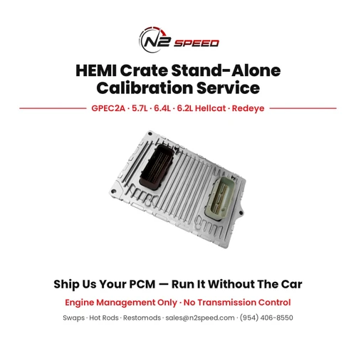 HEMI Crate Engine Stand-Alone Calibration Service | GPEC2A 5.7L, 6.4L, Hellcat & Redeye