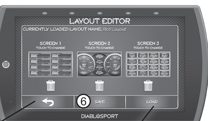 Press Save on the Layout Editor screen, then Save As New Layout and name it