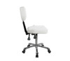 Silverfox 1030 - Contoured Rolling Stool With Back Support