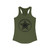 Bullet Star SSR Co. Logo, 2A T-Shirt, Gun Tee, Woman's Tank Top Shirt, Rifle, Hunting, Outdoors Shirt  Women's Racerback Tank Top