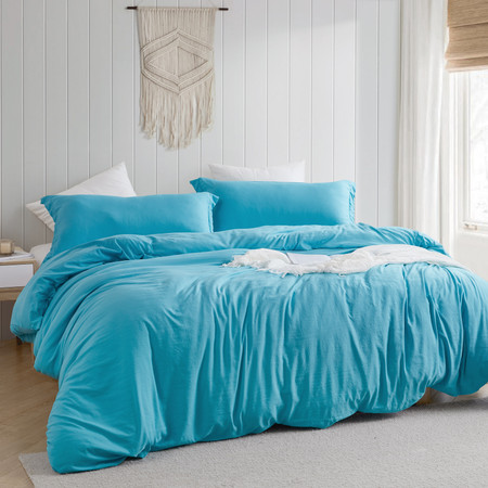 Natural Loft® Twin XL Comforter - Aqua