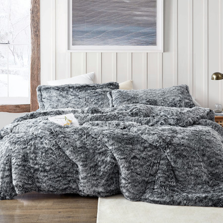 Are You Kidding - Coma Inducer® Oversized Twin Comforter - Peppered Black