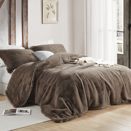 Chunky Bunny - Coma Inducer® Oversized Queen Comforter - Velveteen Brown
