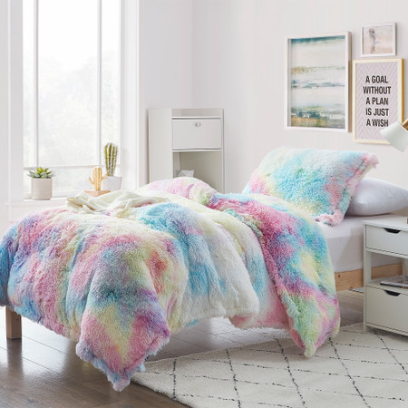 Unicorn Dreamz - Coma Inducer® Oversized Twin Comforter - Buttercup Rainbow