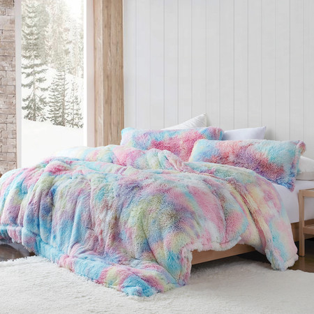 Unicorn Dreamz - Coma Inducer® Oversized King Comforter - Buttercup Rainbow