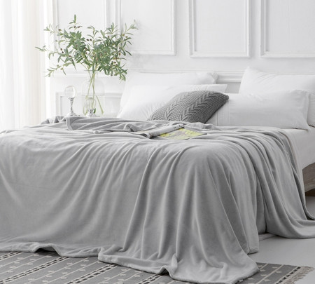 Coma Inducer® King Blanket - Frosted - Granite Gray