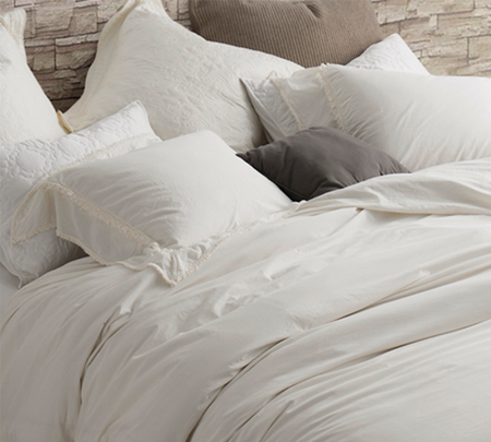 Standard Sham Rendas Estilo - 200TC Percale Stone Wash