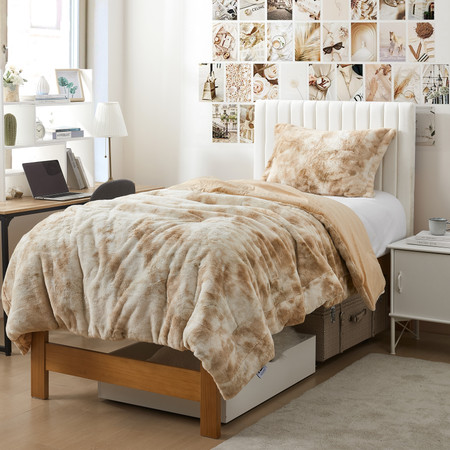 Lamb's Ear - Coma Inducer® Oversized Twin Comforter - Sandstorm