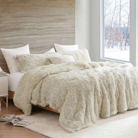 Socially Distant - Coma Inducer® Oversized Comforter - Deserted Taupe