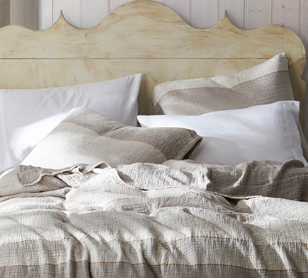 Standard Sham Rustica Portugal - Soft Denim Stone Washed - Taupe