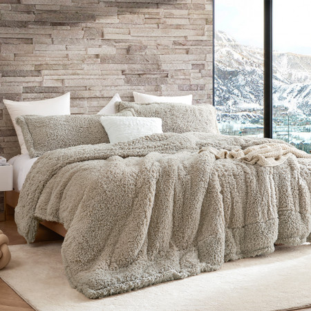 Winter Thick - Coma Inducer® Oversized Queen Comforter - Coastal Taupe
