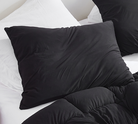 Summertime - Coma Inducer® King Sham - Black