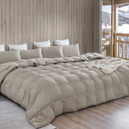 Snorze® Cloud Comforter - Coma Inducer® - Alaskan King in Bronze Stone