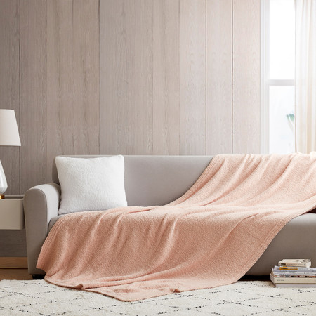 Cozy Potato® Comfort Couch Throw Blanket - Peach