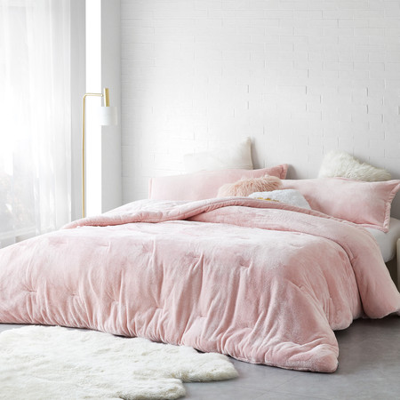 Coma Inducer® Oversized King Comforter - Me Sooo Comfy - Rose Quartz