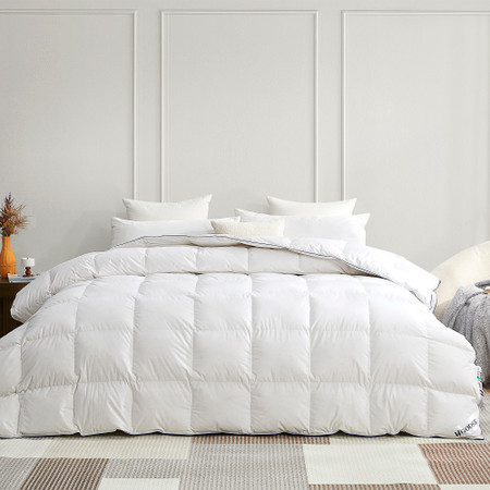 HGOOSE® - Premium 80% Hungarian White Goose Down Comforter - Oversized