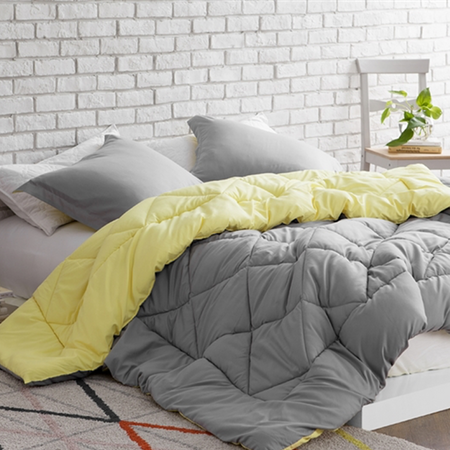 Reversible Microfiber Twin Comforters