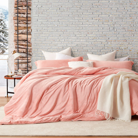 Git Cozy - Coma Inducer® Oversized King Comforter - Charlotte Peach