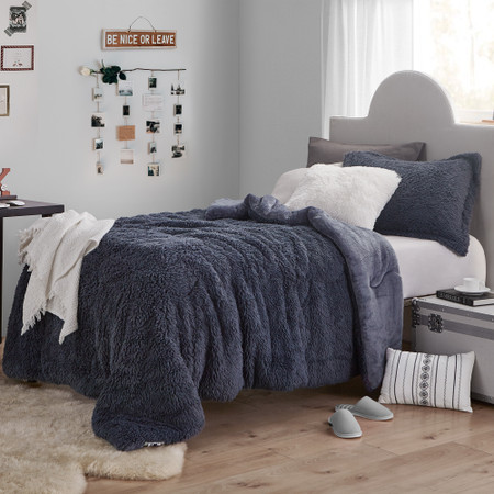 Puts This To Sleep® - Coma Inducer® Oversized Twin Comforter - Plum Granite