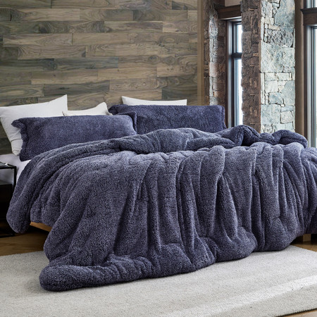 Coma Inducer® Oversized Full Comforter - The Original Plush - Frosted Cobalt