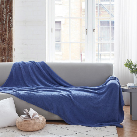 Cozy Potato® Comfort Couch Throw Blanket - Blue