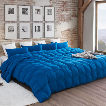 Snorze® Cloud Comforter - Coma Inducer® - Alaskan King in True Blue