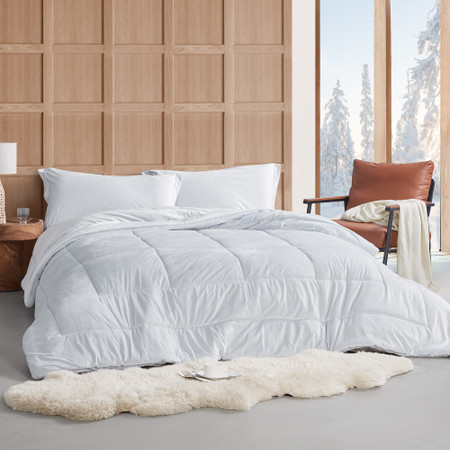 Icelandic Nights - Coma Inducer® Oversized King Comforter - Arctic Ice