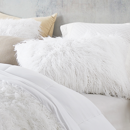 The Bare Himalayan Yeti - Coma Inducer® Standard Sham - Pure White