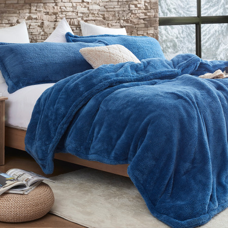 Coma Inducer® Oversized King Comforter - The Original Plush - Blue Jeans