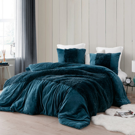 Coma Inducer® Oversized Twin Comforter - Are You Kidding? - Nightfall Navy