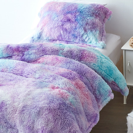 Unicorn Dreamz - Coma Inducer® Oversized Twin Comforter - Starburst Rainbow