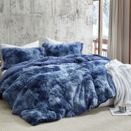 Are You Kidding - Coma Inducer® Oversized Queen Comforter - Periwinkle Thunderstorm