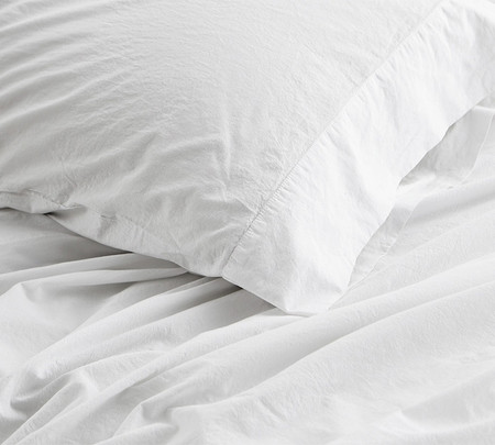 200TC Saudade Portugal King Pillowcases - Washed Percale (2-Pack) 2