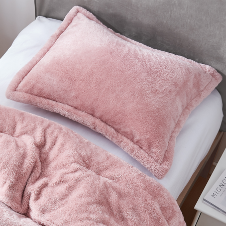 Coma Inducer® Standard Sham - The Original Plush - Sepia Rose