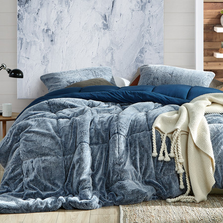 Aww Buddy - Coma Inducer® Oversized King Comforter - Dark Denim