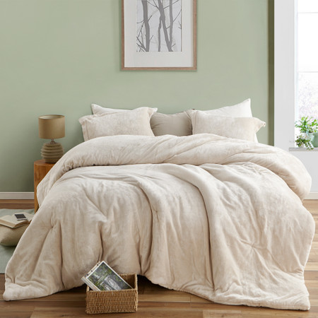 Coma Inducer® Oversized Queen Comforter - The Original Plush - Almond Milk
