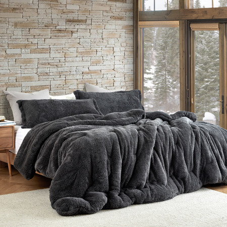 Coma Inducer® King Comforter  - Charcoal - Oversized King XL Bedding