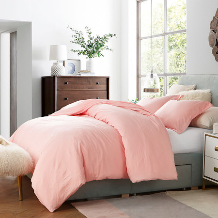 Natural Loft® King Comforter - Rose Quartz