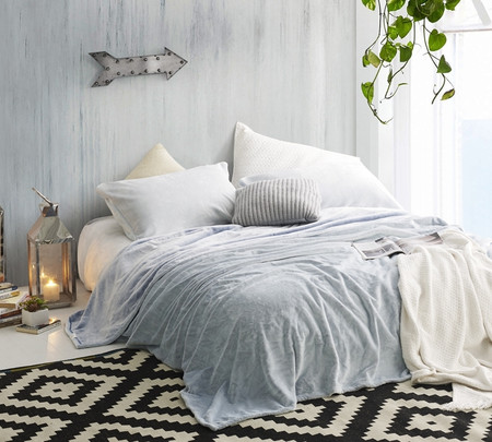 Coma Inducer® Twin XL Sheets - Frosted - Pacific Blue