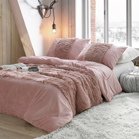 Are You Kidding? - Coma Inducer® Oversized Twin Comforter - Blush