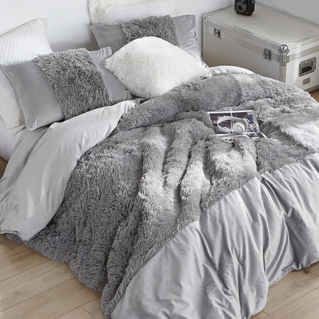 Are You Kidding? - Coma Inducer® Oversized Twin Comforter - Greyness