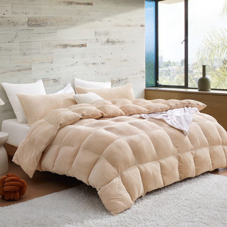 Dam Boi He Thick® - Coma Inducer® Oversized Comforter - Almond Taupe