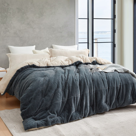 Plumpy Pudgy Portly Chunky Bunny - Coma Inducer® Oversized Comforter - Poppy Seed Birch