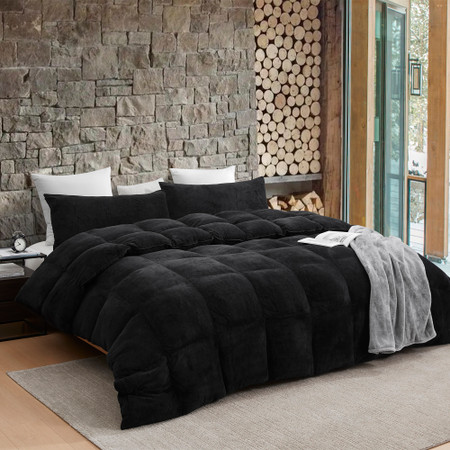 Dam Boi He Thick® - Coma Inducer® King Comforter - Black