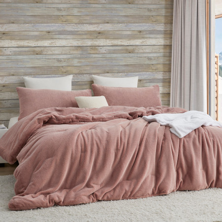 Buttercream Chunky Bunny - Coma Inducer® Oversized King Comforter - Canyon Clay