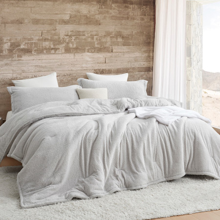 Cozy Moody - Coma Inducer® Oversized Twin Comforter - Light Gray