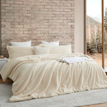 Cloud Cover - Coma Inducer® Oversized Queen Comforter - Creamy Taupe