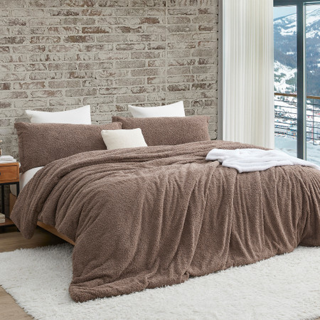 My Childhood Teddy Bear - Coma Inducer® Oversized King Comforter - Real Brown