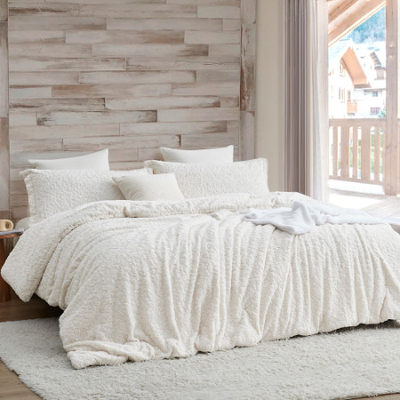 Obsessed - Coma Inducer® Oversized Queen Comforter - Creamy White