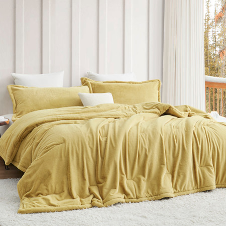 Softer than Soft - Coma Inducer® Oversized King Comforter - Sunlight Moss